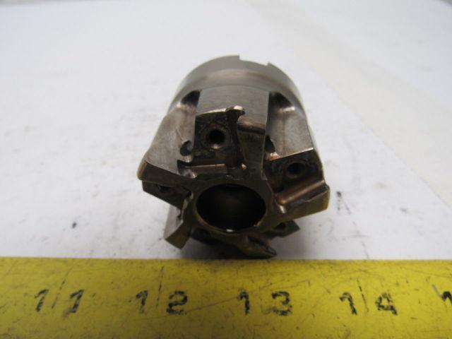 Ingersoll SP6H-02R01 2" Dia. 10° High Feed Face Mill W/ 4 Indexes