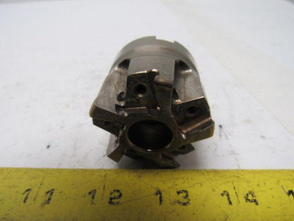 Ingersoll SP6H-02R01 2" Dia. 10° High Feed Face Mill W/ 4 Indexes