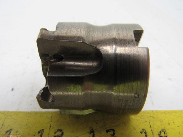 Ingersoll SP6H-02R01 2" Dia. 10° High Feed Face Mill W/ 4 Indexes