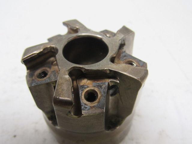 Ingersoll SP6H-02R01 2" Dia. 10° High Feed Face Mill W/ 4 Indexes