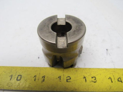 Ingersoll SP6H-02R01 2" Dia. 10° High Feed Face Mill W/ 4 Indexes