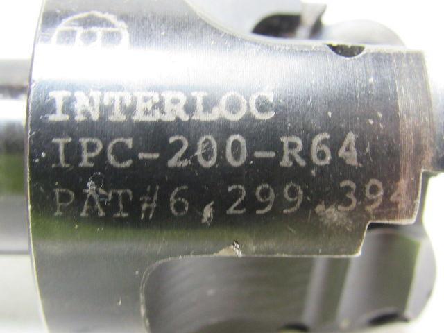 IPC-200-R64 2" Dia. Interloc Plunge Cutter Head