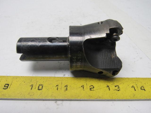 Troy IPC-250R-64 2.50" Interloc 3 Index Round Nose Face Milling Cutter Head