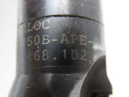 Troy ICH-150B-APE-2 Interloc Indexable End Mill 1-1/4" Shank 1-1/2" Cutting Dia.