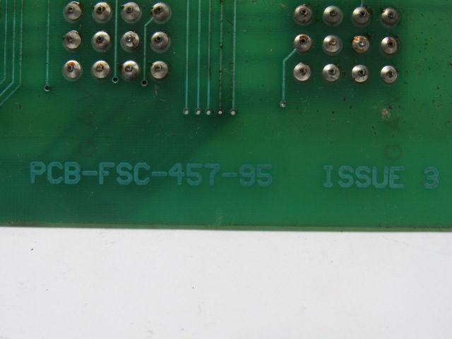 Cincinnati Milacron 1269078 PCB-FSC-457-95 Issue 3 Mother Board Circuit Card
