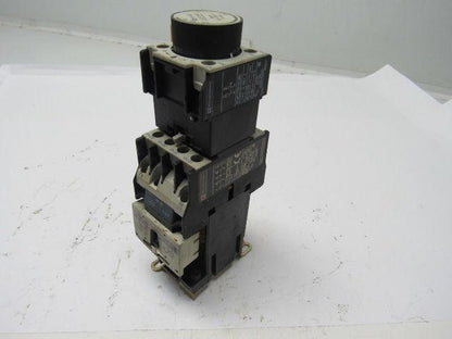 Telemecanique LA3 DR4 Off Delay 10-180 Sec. Pneumatic Timing Relay 24VAC Coil