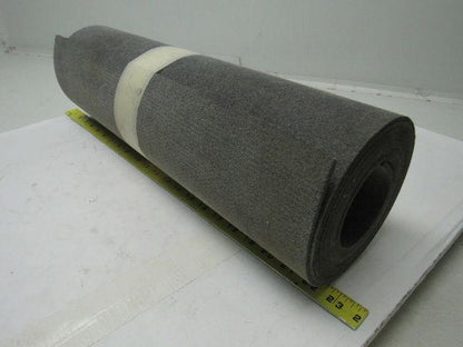 Grey Polyester fleece Conveyor Belt 10' X 12" X 0.160" Thick