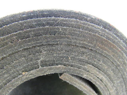 Grey Polyester fleece Conveyor Belt 10' X 12" X 0.160" Thick