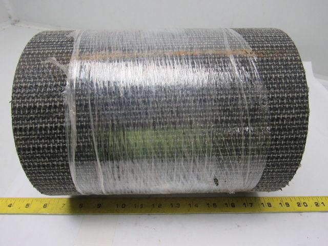 1 Ply Black Interwoven Smooth Top Conveyor Belt 18' X 11" X 0.203" Thick