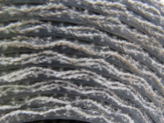 1 Ply Black Interwoven Smooth Top Conveyor Belt 18' X 11" X 0.203" Thick