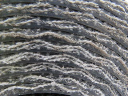 1 Ply Black Interwoven Smooth Top Conveyor Belt 18' X 11" X 0.203" Thick