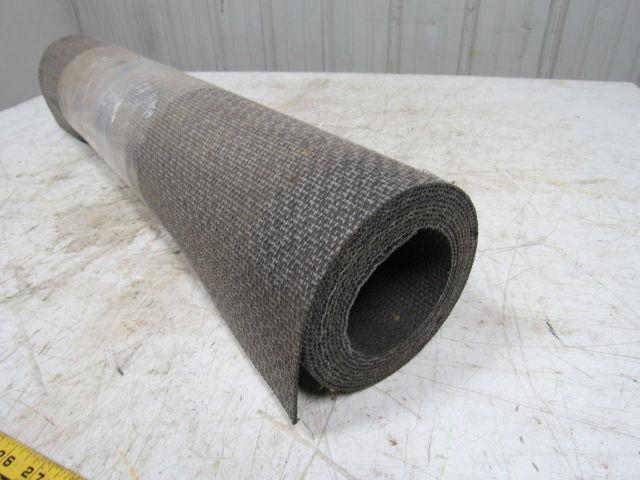 Interwoven Polyester Black PVC Friction X Brushed Conveyor Belt 12' X 30"