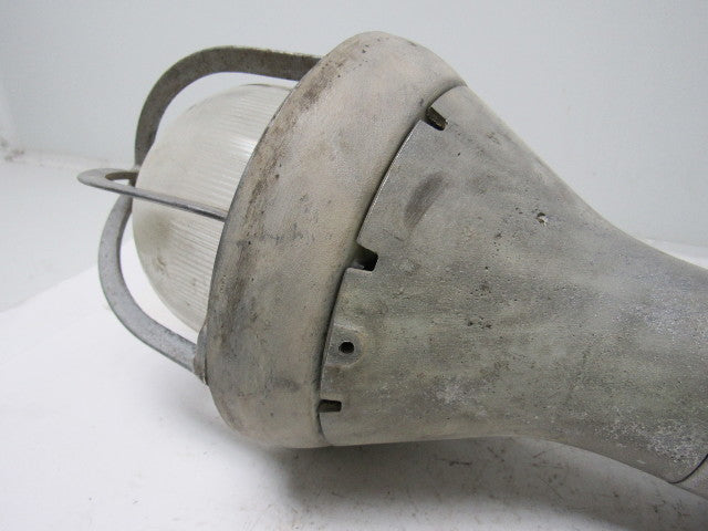 Crouse Hinds  Vintage Electric Light Fixture For Hazardous Locations 9" Dia.