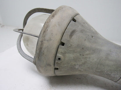 Crouse Hinds  Vintage Electric Light Fixture For Hazardous Locations 9" Dia.
