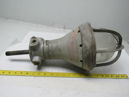 Crouse Hinds  Vintage Electric Light Fixture For Hazardous Locations 9" Dia.