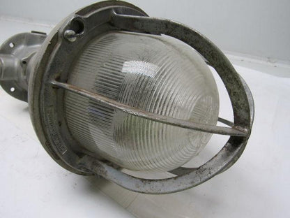 Crouse Hinds  Vintage Electric Light Fixture For Hazardous Locations 9" Dia.