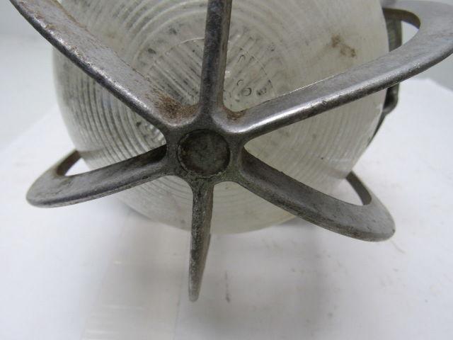 Crouse Hinds  Vintage Electric Light Fixture For Hazardous Locations 9" Dia.