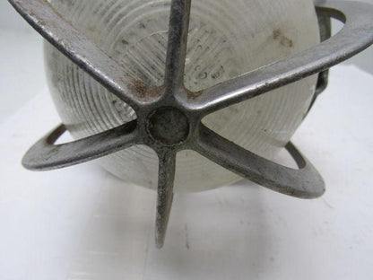 Crouse Hinds  Vintage Electric Light Fixture For Hazardous Locations 9" Dia.