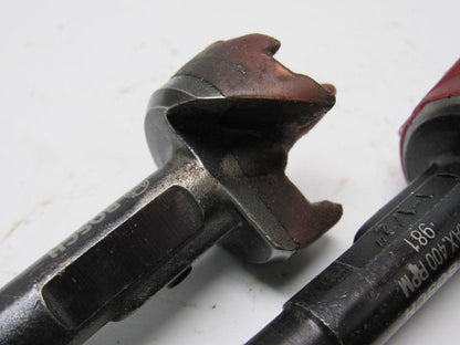 Bosch 981 Self-feed Wood Boring Bit 1-1/2" Dia. 7/16" Hex Shank Lot of 3