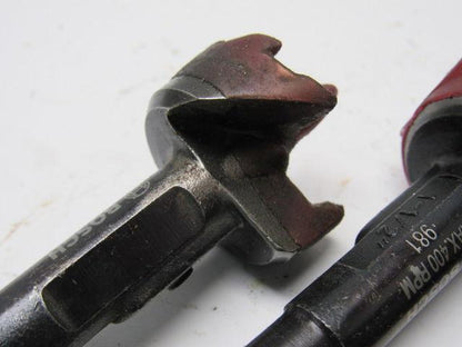 Bosch 981 Self-feed Wood Boring Bit 1-1/2" Dia. 7/16" Hex Shank Lot of 3