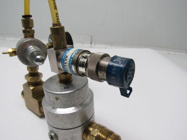 Monnier 118-1000-4 Pressure Regulator W/111-3001-2 & Nuair NA3139 W/Gauge