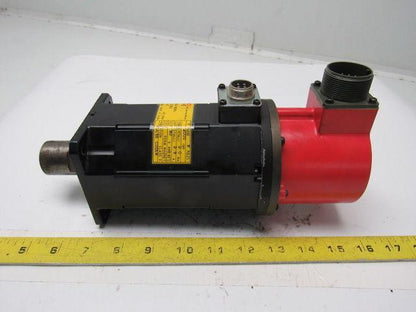 Fanuc A06B-0522-B051 Model 1-0 3PH 90V 2.9A 2000RPM Servo Motor