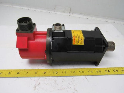 Fanuc A06B-0522-B051 Model 1-0 3PH 90V 2.9A 2000RPM Servo Motor