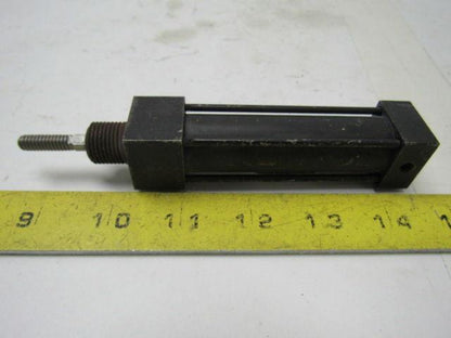 Schrader Bellows 7/8" Bore 1" Stroke Spring Return Cylinder 1/4" Rod Lot Of 2