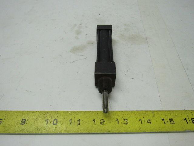Schrader Bellows 7/8" Bore 1" Stroke Spring Return Cylinder 1/4" Rod Lot Of 2
