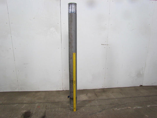 2-Ply Black Smooth Top PVC Rubber Conveyor Belt w/Lacing 82"x84"x0.090" Thick