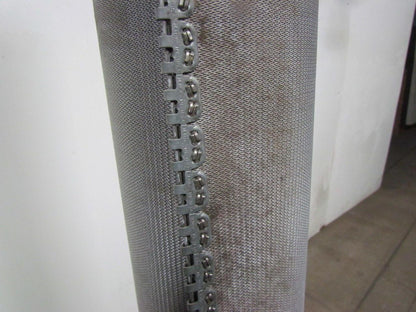 2-Ply Black Smooth Top PVC Rubber Conveyor Belt w/Lacing 82"x84"x0.090" Thick