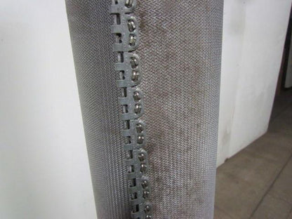 2-Ply Black Smooth Top PVC Rubber Conveyor Belt w/Lacing 82"x84"x0.090" Thick