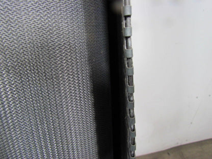 2-Ply Black Smooth Top PVC Rubber Conveyor Belt w/Lacing 82"x84"x0.090" Thick