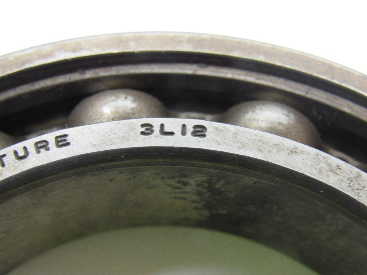 New Departure 3L12 Single Row Ball Bearing 60mm ID X 95mm OD X 18mm Height