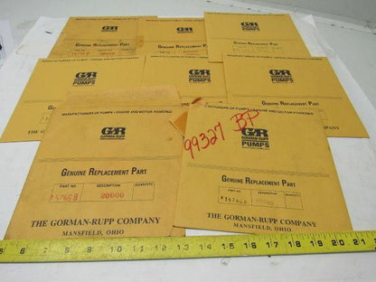 G-R Gorman Rupp 1674GB 20000 Flange Gasket CK Lot of 8