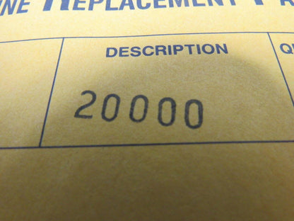 G-R Gorman Rupp 1674GB 20000 Flange Gasket CK Lot of 8