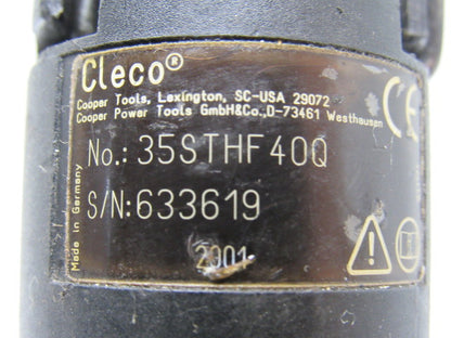 Cleco 35STHF40Q In-Line Lever Pulse Nutrunner 4000RPM 12-26 Ft-lbs.