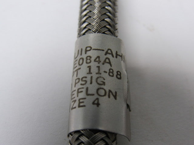 Aeroquip MS8005E084A High Pressure Braided Stainless Teflon Hose Size 4