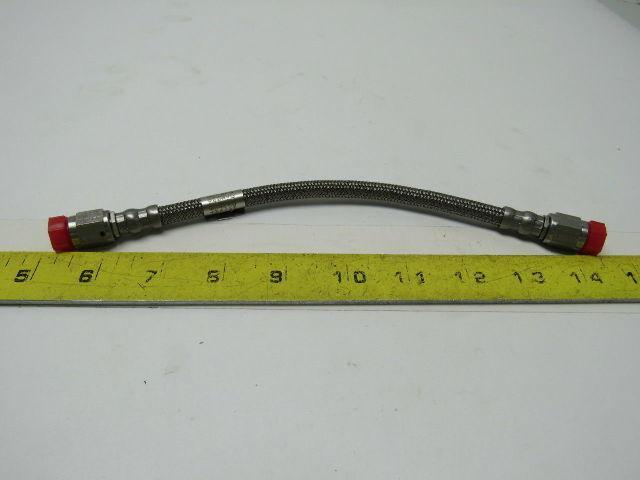 Aeroquip MS8005E084A High Pressure Braided Stainless Teflon Hose Size 4