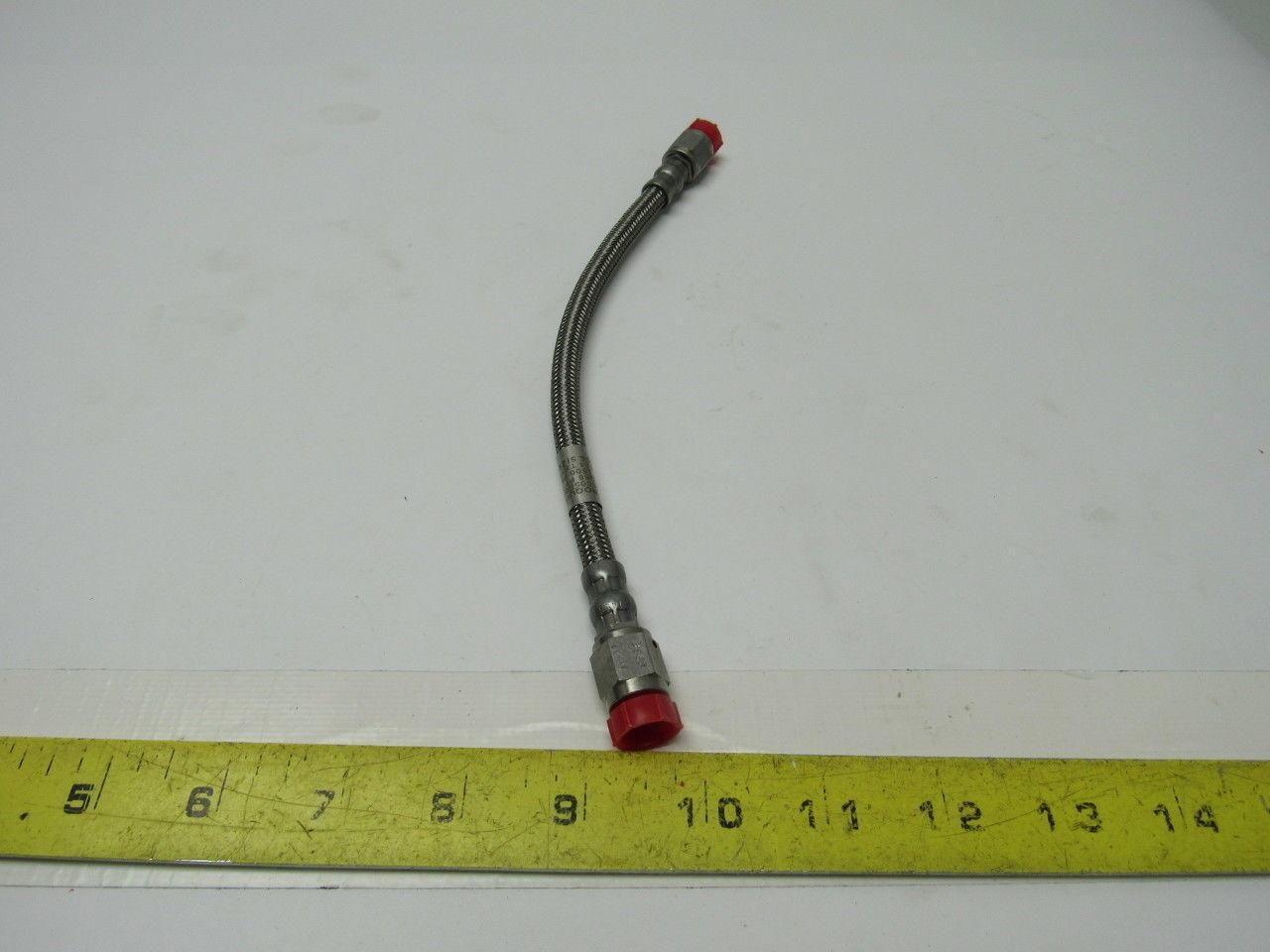 Aeroquip MS8005E084A High Pressure Braided Stainless Teflon Hose Size 4