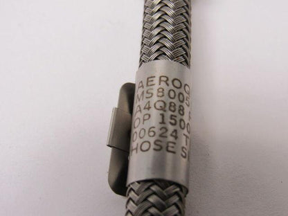 Aeroquip MS8005E084A High Pressure Braided Stainless Teflon Hose Size 4