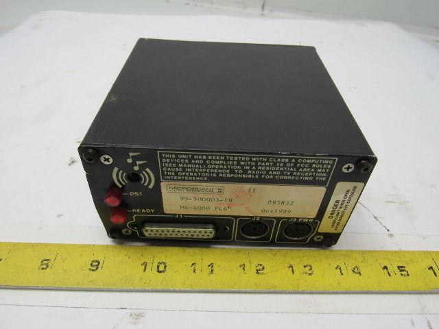Microscan 99-500003-19 MS-4000 Barcode Decoder Scanner
