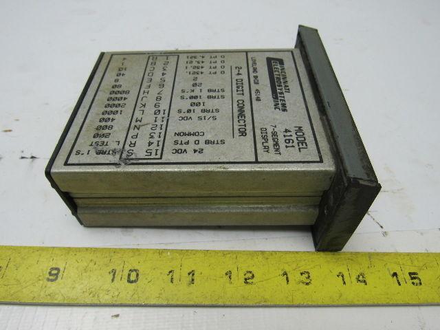 Cincinnati Electrosystems 4161-2-24 7 Segment Display