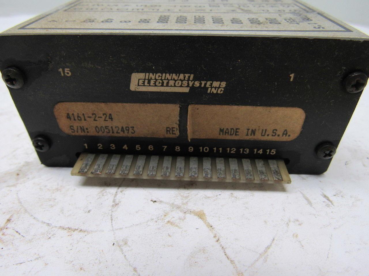 Cincinnati Electrosystems 4161-2-24 7 Segment Display