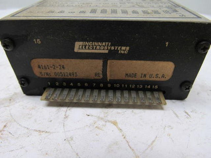 Cincinnati Electrosystems 4161-2-24 7 Segment Display