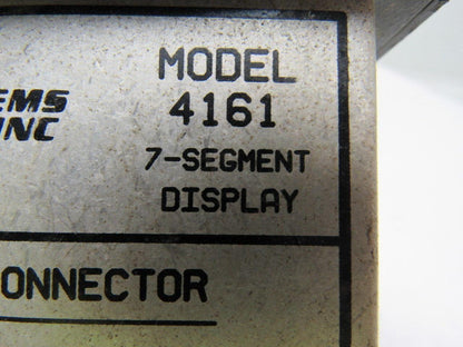 Cincinnati Electrosystems 4161-2-24 7 Segment Display