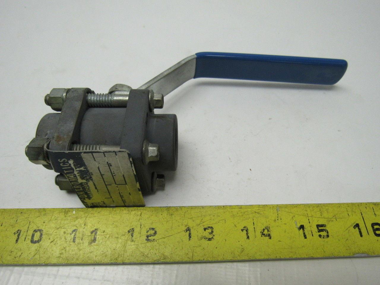 Contromatics C-1611-BB 298-00-95 PC 8 & 9 3 Piece 4 Bolt Ball Valve Parts Kit