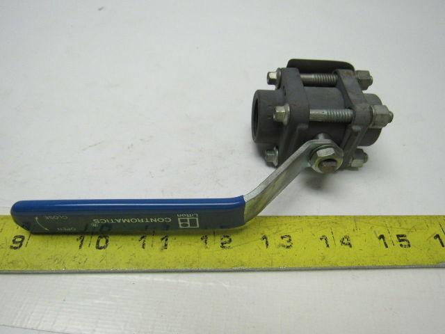 Contromatics C-1611-BB 298-00-95 PC 8 & 9 3 Piece 4 Bolt Ball Valve Parts Kit