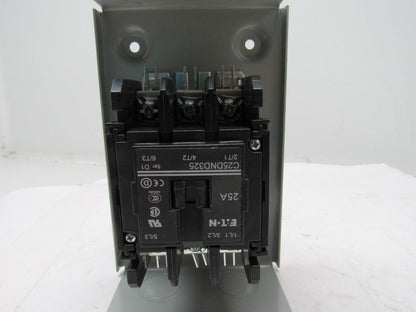 Eaton C25DGD325C-GR1 NEMA 1 Definite Purpose Contactor 3 Pole 25A 440/480V
