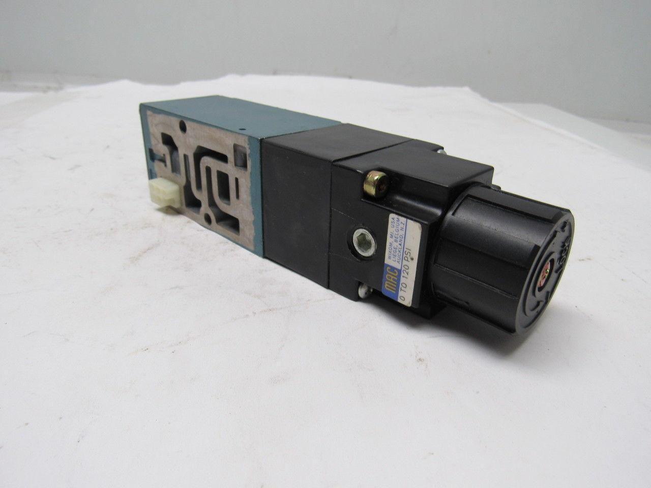 Mac PR82A-GTCA Sandwich Pressure Regulator W/Manual Adjust Locking Knob